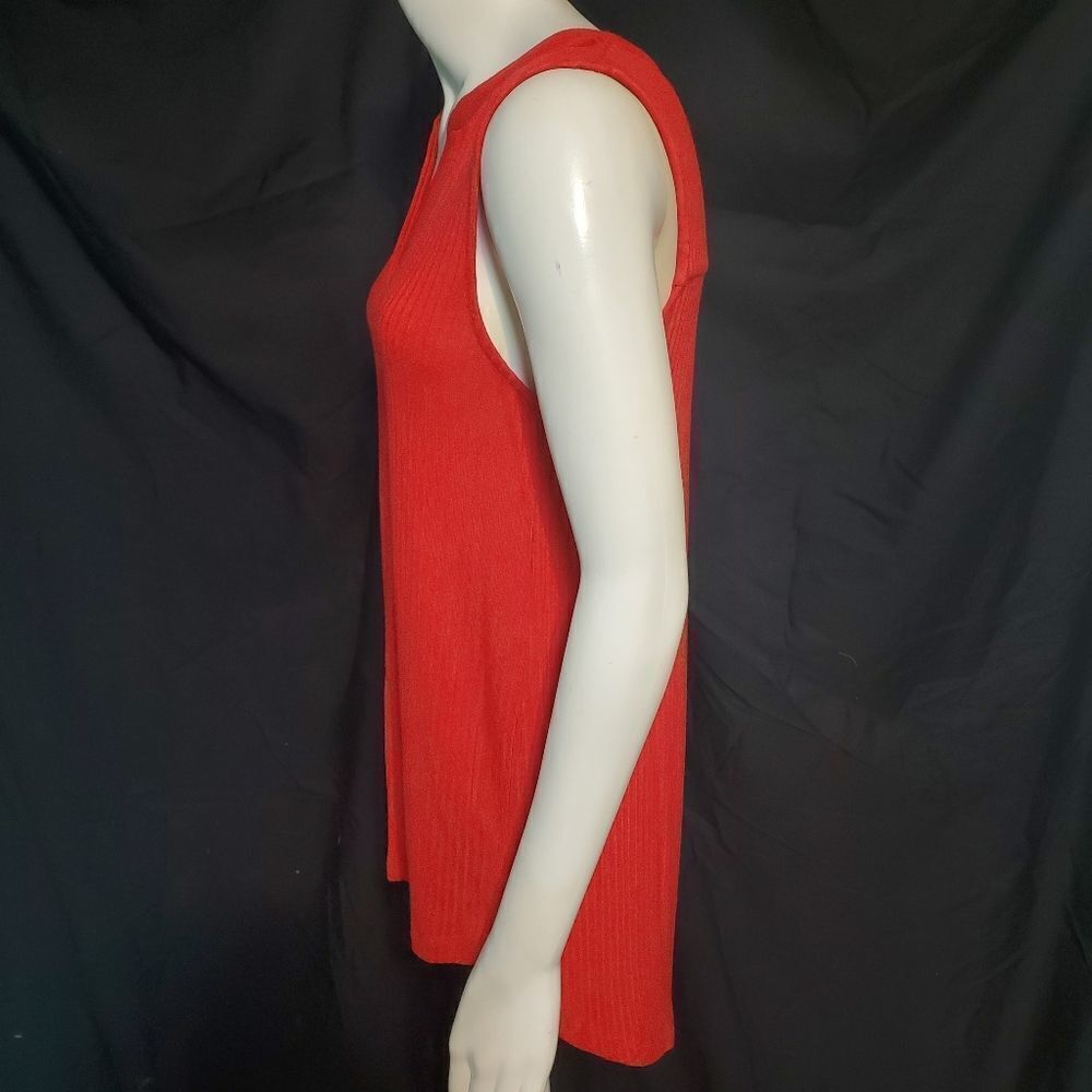Cupio Red Striped Tank Top (S) - Picture 4 of 6